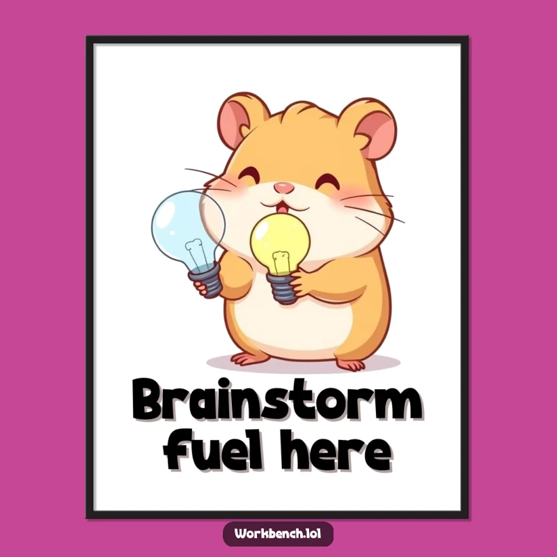 Funny Hamster Lightbulb Art: Decorate with Ingenuity!